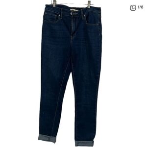 Levi's Women's Deep Indigo Ankle Jeans
